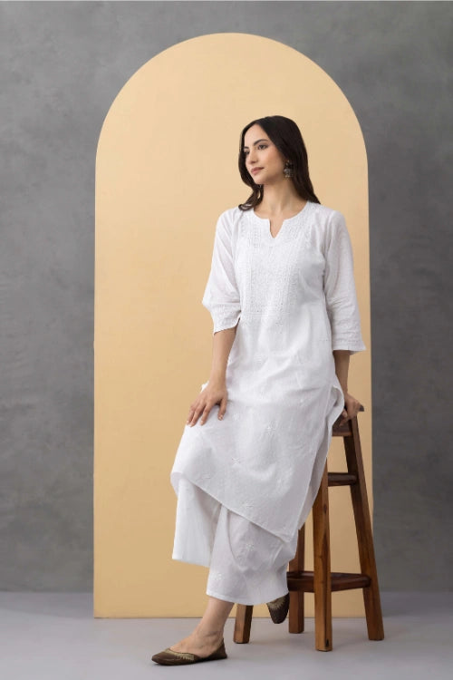 Phae Poppy Kurta In Cotton