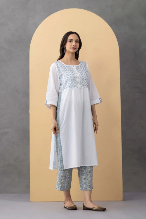Phae Veronica Kurta In Cotton