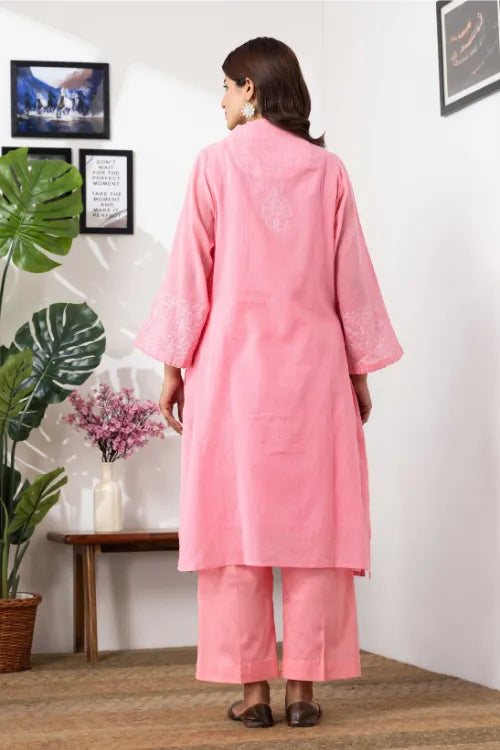 Phae Nadia Co Ord Set In Cotton Crinkle
