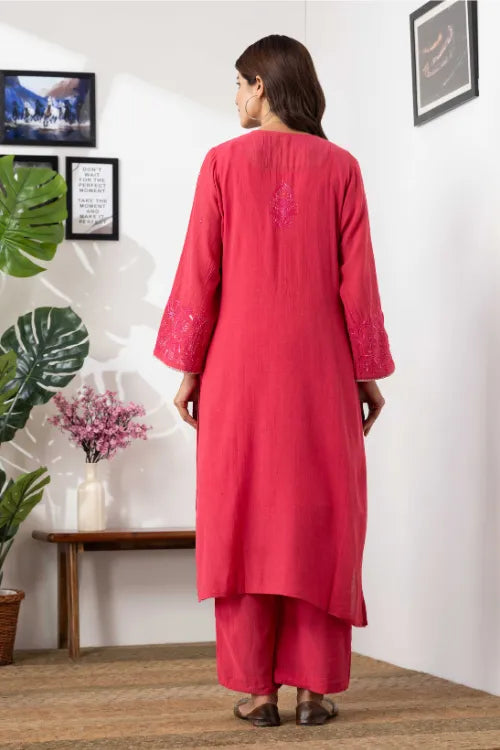 Phae Nimisha Co Ord Set In Cotton Crinkle
