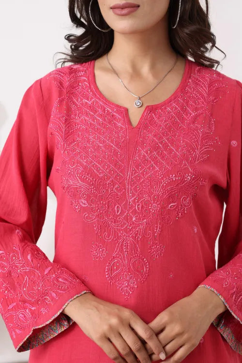 Phae Nimisha Co Ord Set In Cotton Crinkle