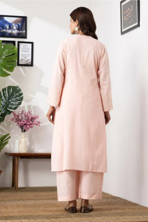 Phae Naira Co-Ord Set  In Crinkle Cotton