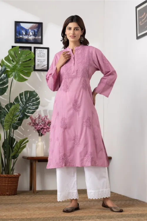 Phae Nirja  Kurta In Cotton Mulmul