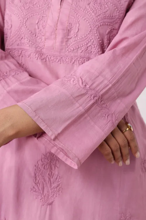 Phae Nirja  Kurta In Cotton Mulmul