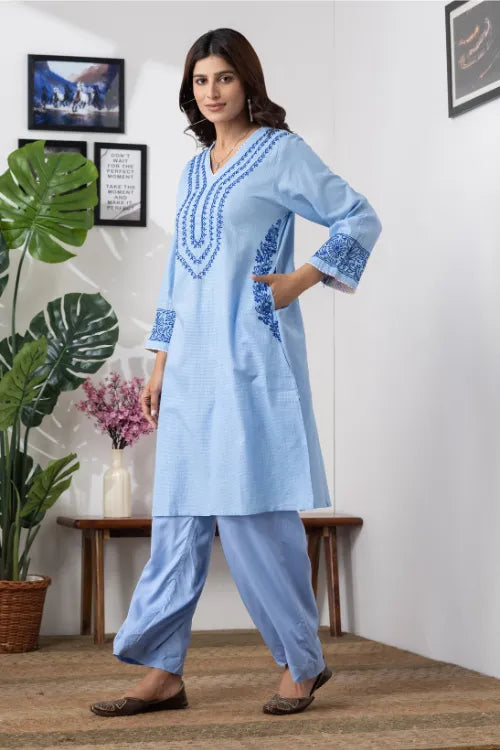 Phae Noor Cotton Kurta Set