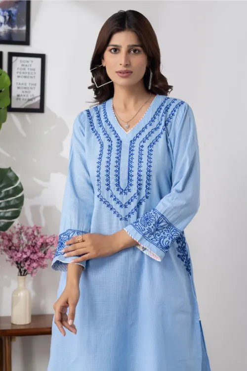 Phae Noor Cotton Kurta Set