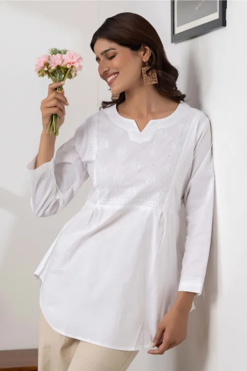 Phae Narayani Top In Cotton