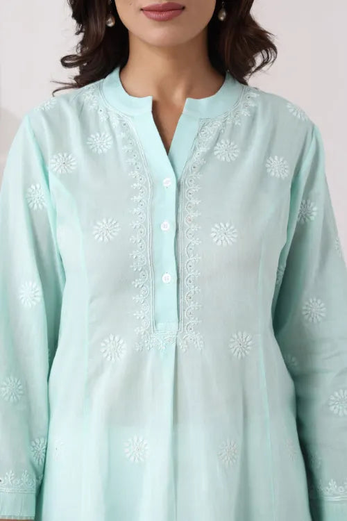 Phae Nabhya Kurta In Mulmul