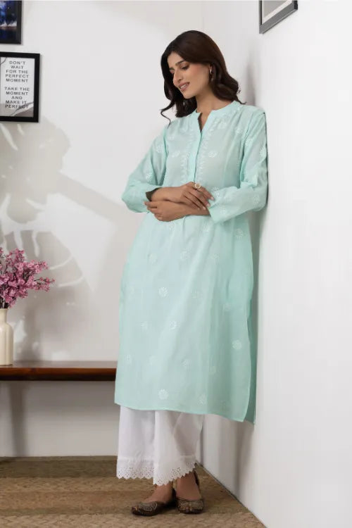 Phae Nabhya Kurta In Mulmul
