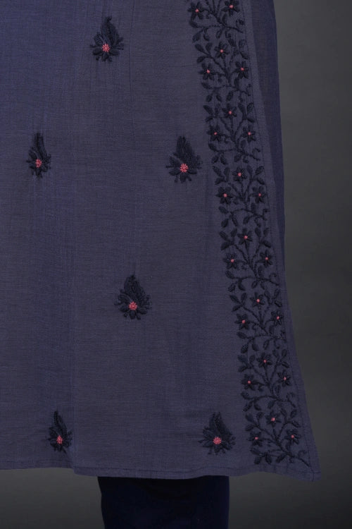 Phae Anaya Blue Grey Kurta