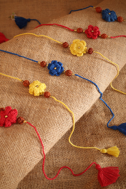 Himalayan Blooms Pk Of 6 Rud Rakhi