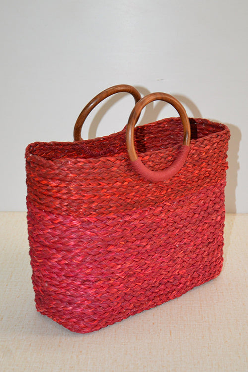 Dharini Sabai Hand Bag Red