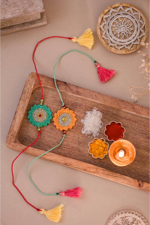 Samoolam Seher Rakhi (Set Of 2)