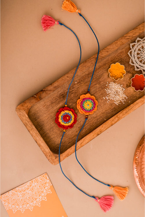 Samoolam Noor Rakhi (Set Of 2)