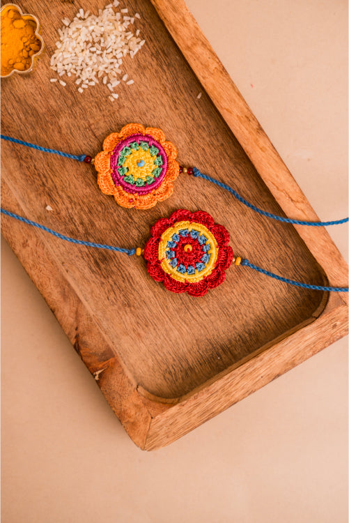 Samoolam Noor Rakhi (Set Of 2)