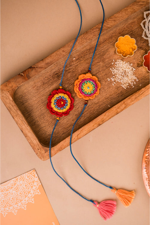 Samoolam Noor Rakhi (Set Of 2)