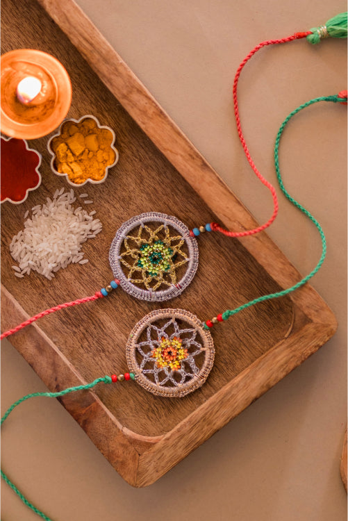 Samoolam Dreamcatcher Rakhi (Set Of 2)