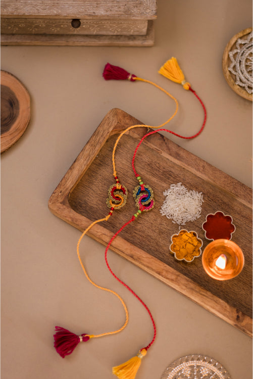 Samoolam Bandhan Rakhi (Set Of 2)