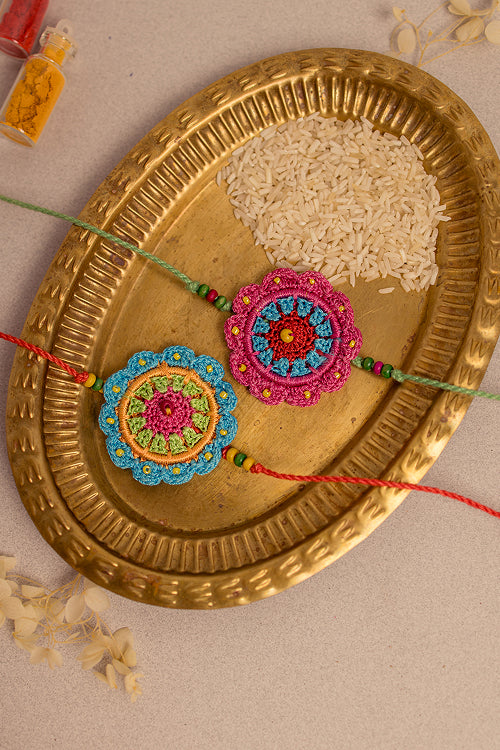 Samoolam Noor Rakhi (Set Of 2)