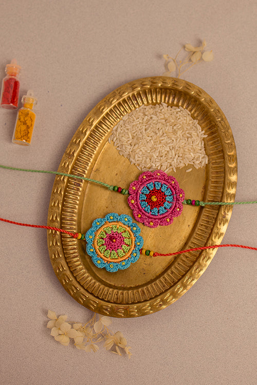 Samoolam Noor Rakhi (Set Of 2)