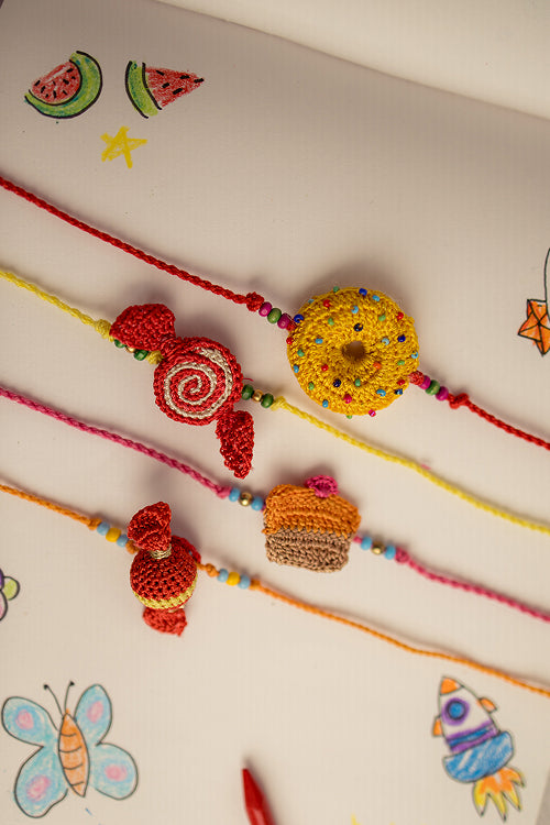 Samoolam Rakhi Candy (Set Of 4)