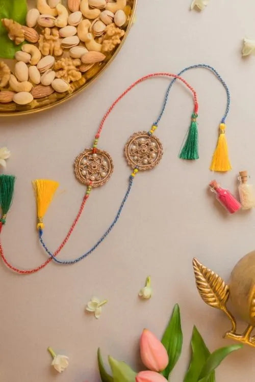 Samoolam Twilight Weave Rakhi (Set of 2)