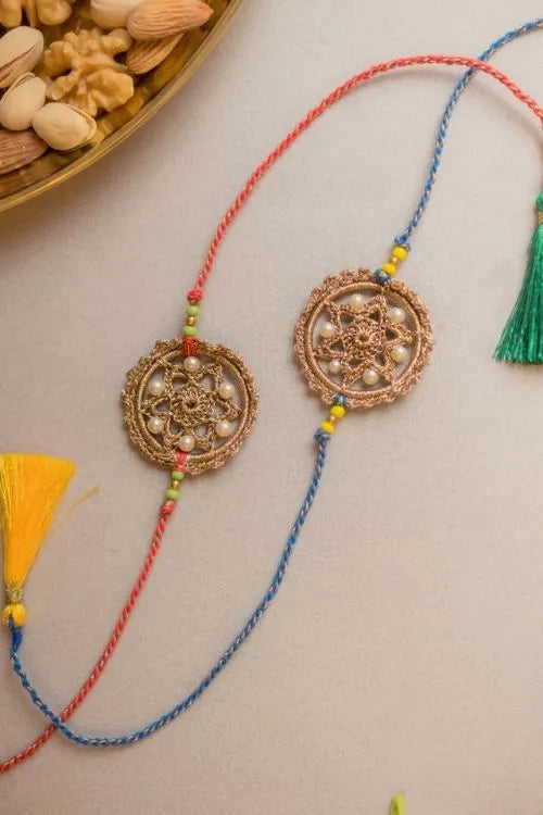 Samoolam Twilight Weave Rakhi (Set of 2)