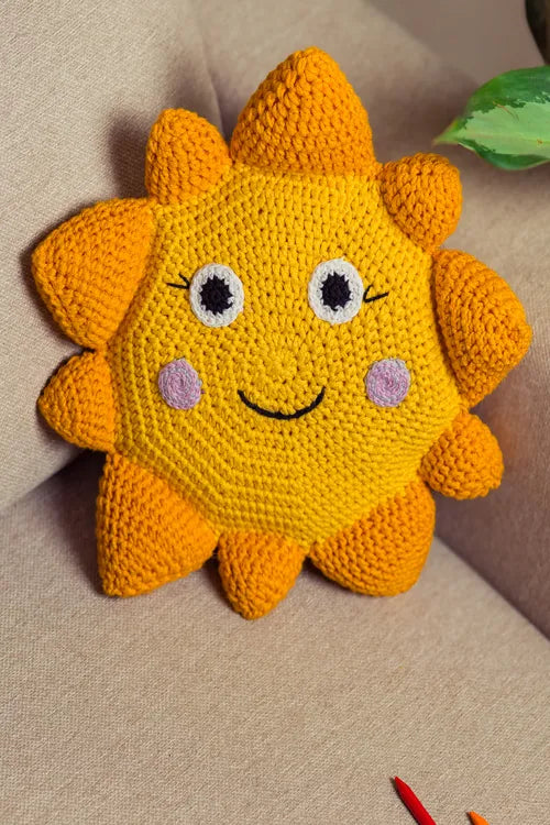 Samoolam Sunny side up cushion