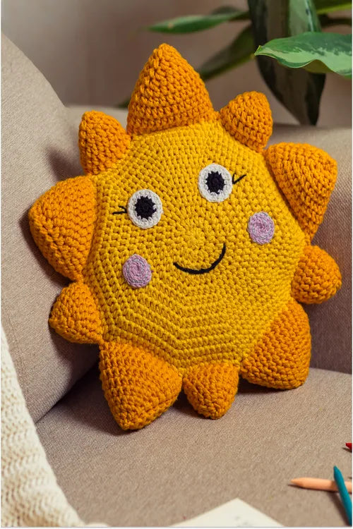 Samoolam Sunny side up cushion