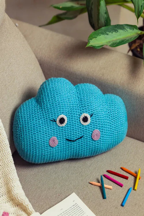Samoolam Happy clouds cushion