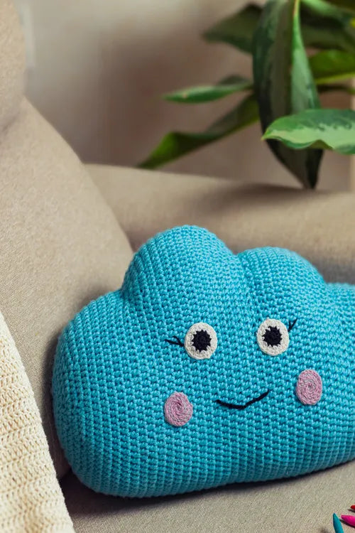 Samoolam Happy clouds cushion