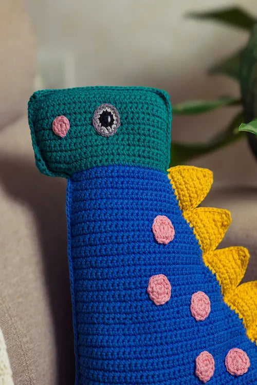 Samoolam Dino-clock cushion