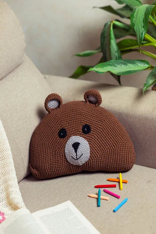 Samoolam Bear-y cute cushion