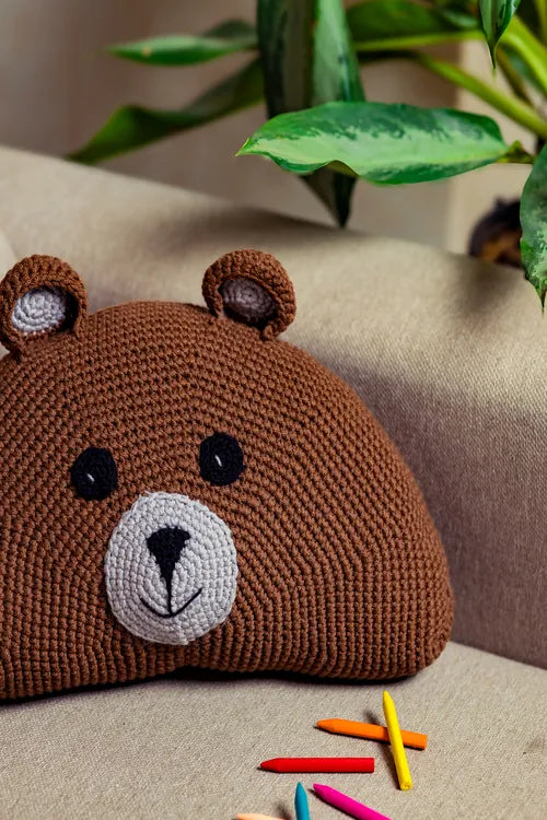Samoolam Bear-y cute cushion