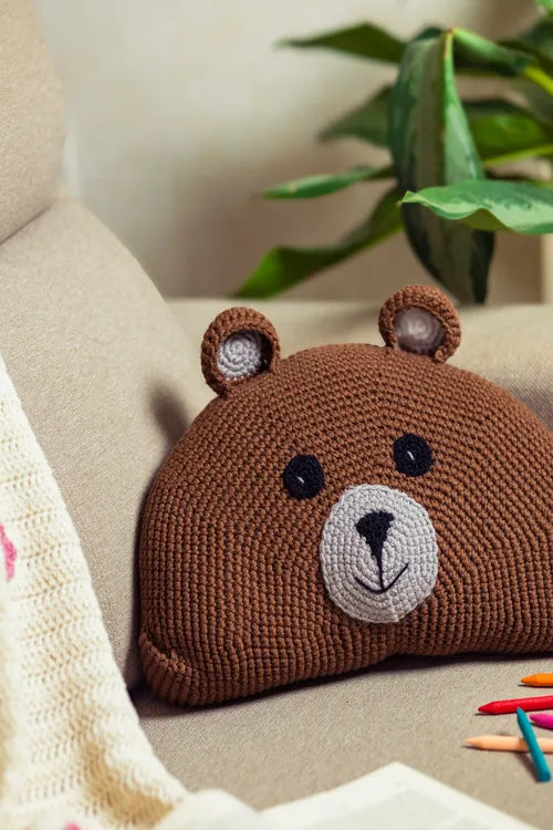 Samoolam Bear-y cute cushion
