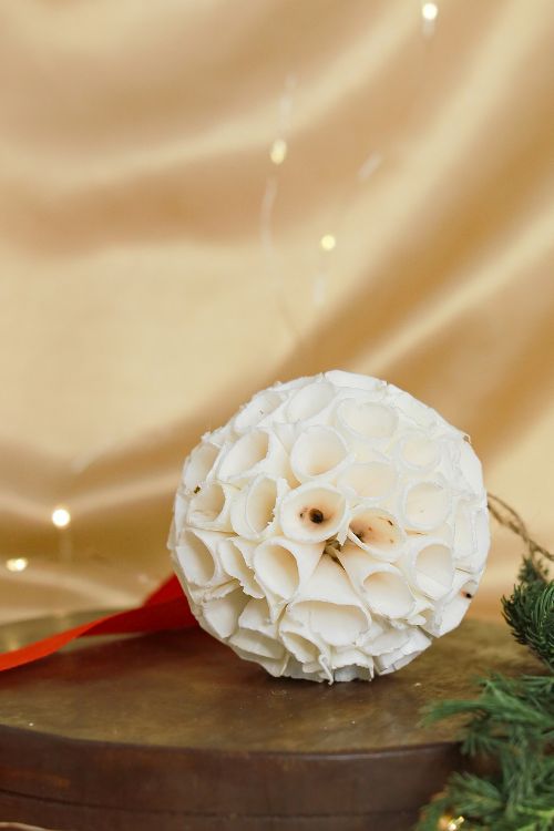 TICH  Shola Craft Xmas Decorations - Set Of 4