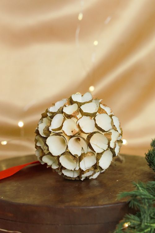 TICH  Shola Craft Xmas Decorations - Set Of 4