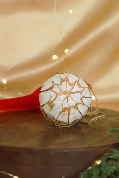 TICH  Shola Craft Xmas Decorations - Set Of 4