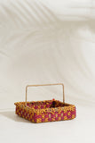 Sirohi Upcycled Cotton & Plastic Rope Aymen Basket | Multicolor