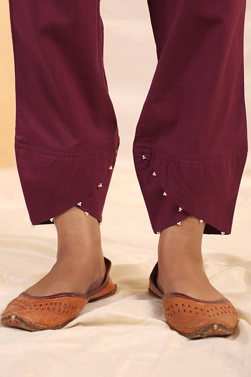 Shuddhi  Peach And Pink Shirt