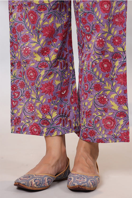 Shuddhi Lavender 3 Piece Co-Ord Set