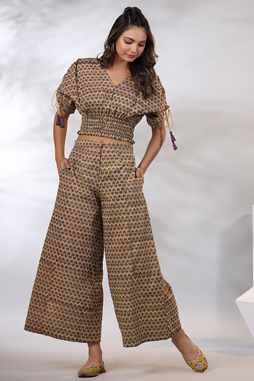 Shuddhi Lemon Yellow Co-Ord Set