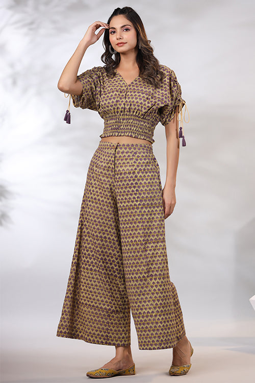 Shuddhi Lemon Yellow Co-Ord Set