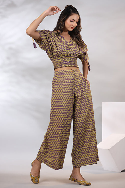 Shuddhi Lemon Yellow Co-Ord Set