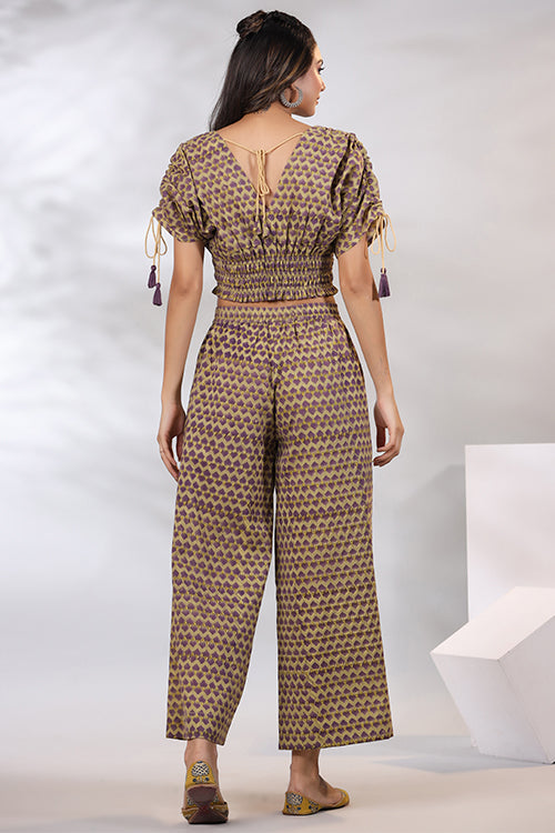 Shuddhi Lemon Yellow Co-Ord Set