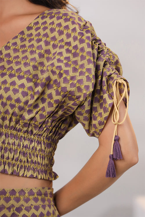 Shuddhi Lemon Yellow Co-Ord Set