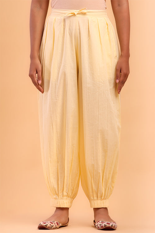 Shuddhi Cream Afghani Pant
