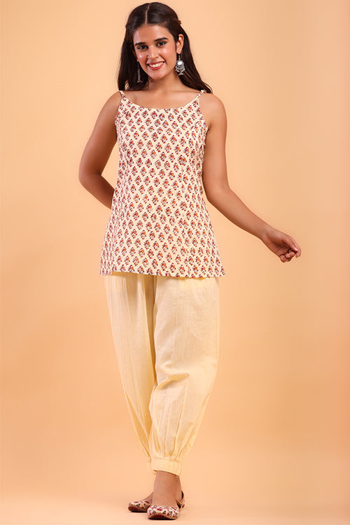 Shuddhi Cream Afghani Pant