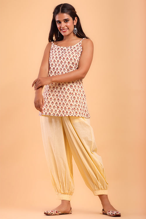 Shuddhi Cream Afghani Pant