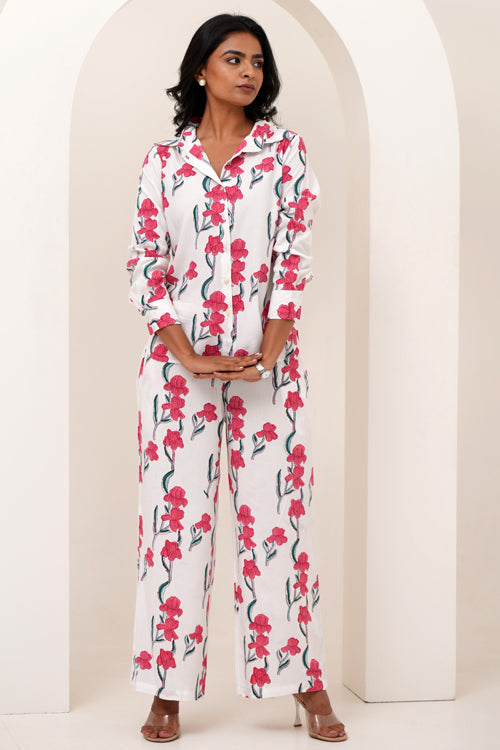 Sooti Syahi Garden Grove Hand Block Printed Co-Ord Set